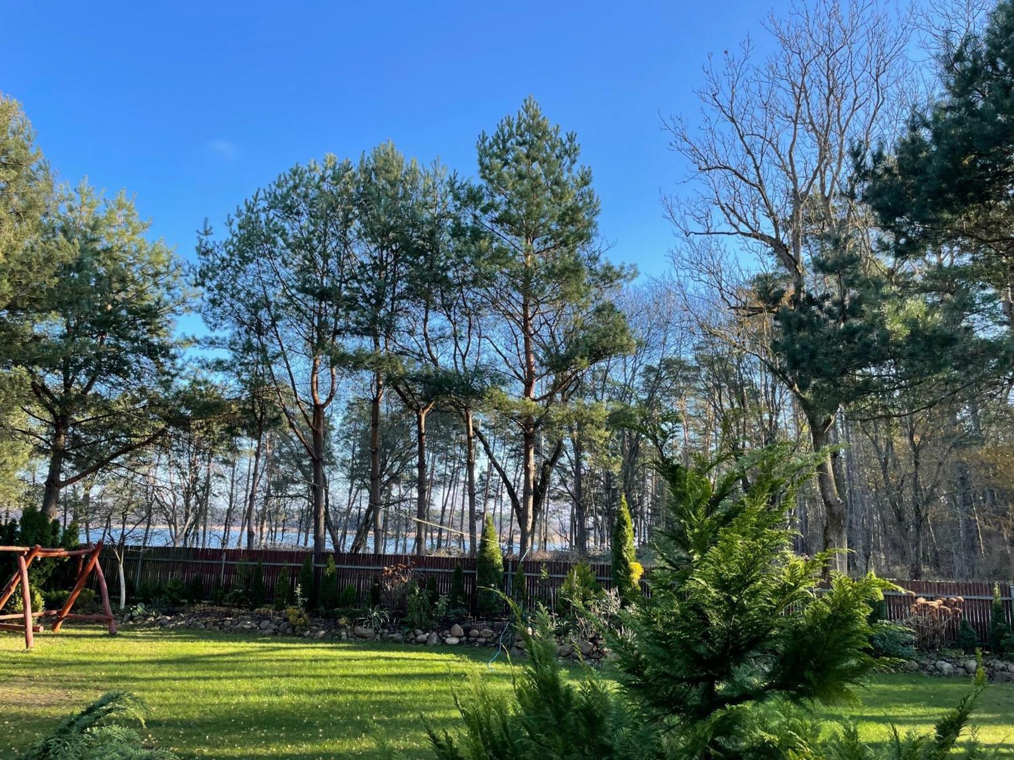 Dom Nad Jeziorem Mazury Pomost Segment 2 Giżycko Exteriér fotografie